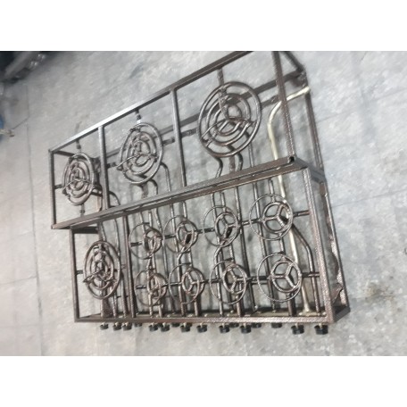 4 tane 1er kg lık 8 adet tek kişilik künefe pisirme ocağı 