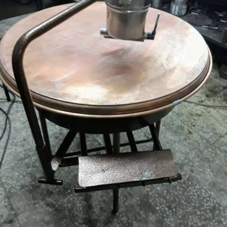 80 cm li manuel kadayif döküm ocağı 